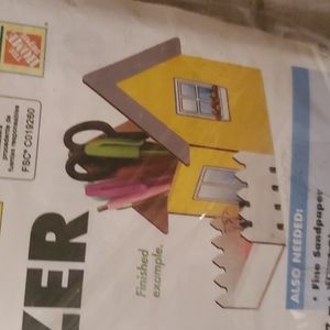 Diy home depot desktop organizer